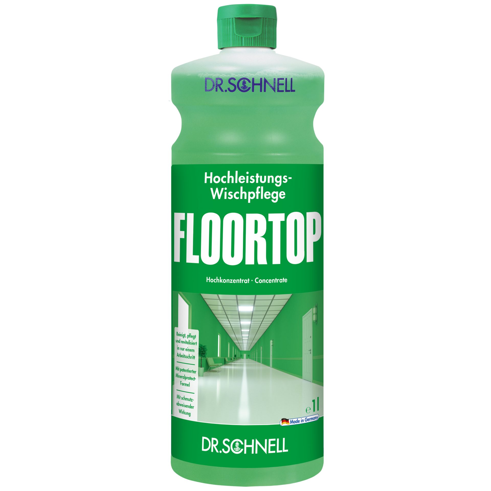 Dr. Schnell Floortop 1 Liter Bodenreiniger Bodenpflege Fussbodenreiniger