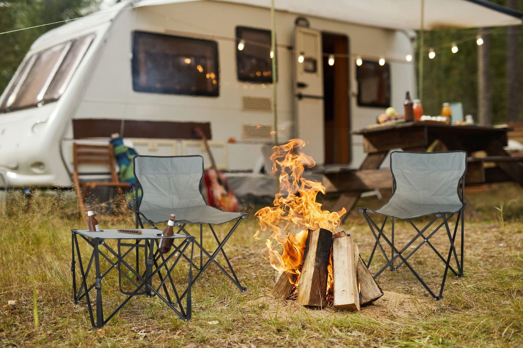 Stagecaptain Campingtisch CS-4547 GY Campingtisch-Set (Set, günstig online kaufen