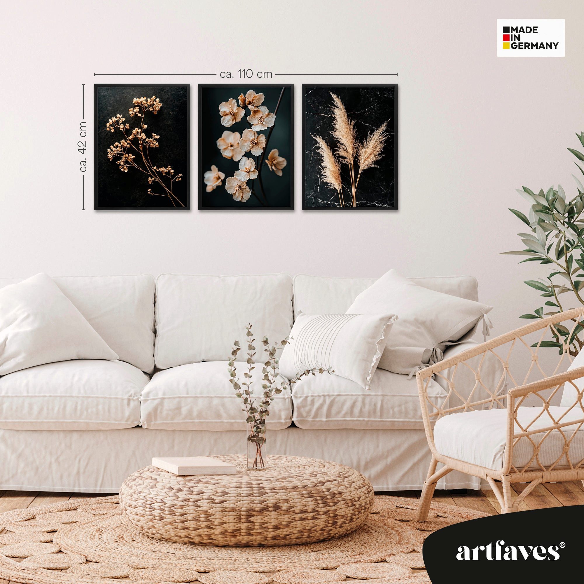 ARTFAVES Bilder-Collage Poster Set - Dark günstig online kaufen