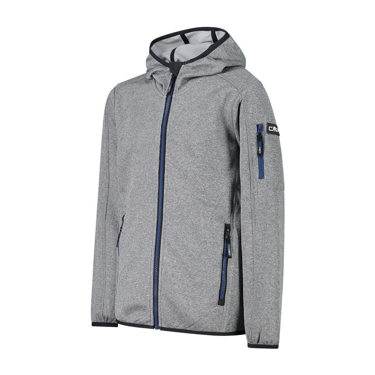 CMP Fleecejacke KID Fleece Jacket FIX Hood Funktionale und atmungsaktive Fleecejacke mit Kapuze, ideal für