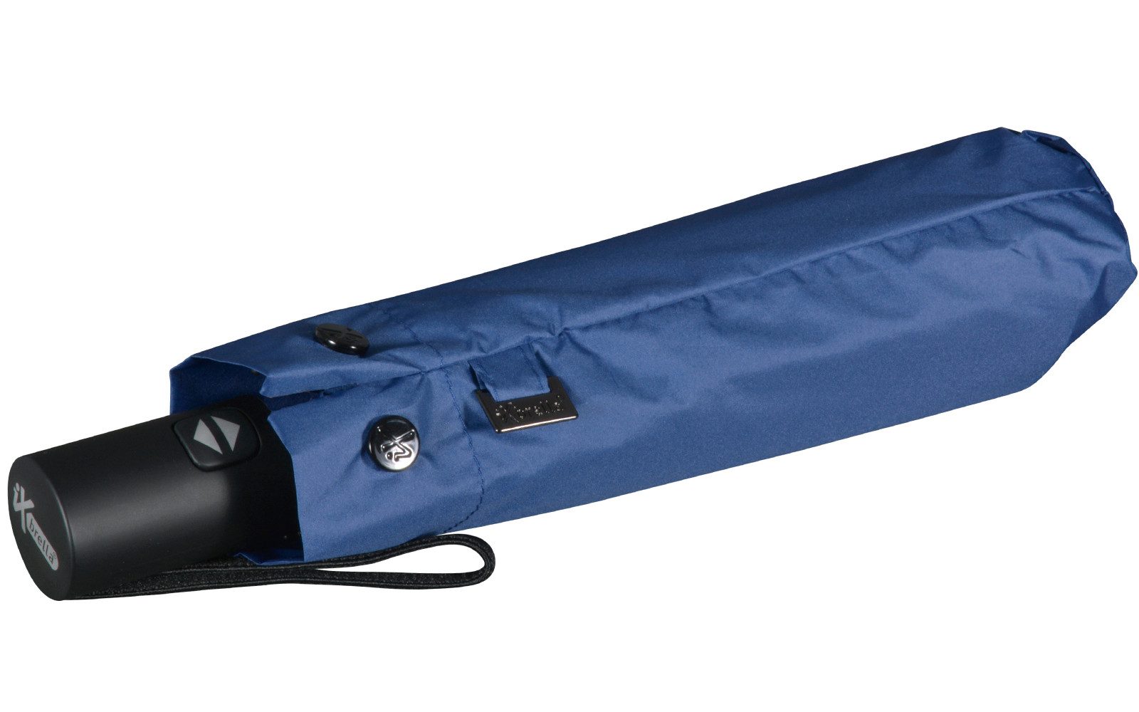 iX-brella Taschenregenschirm Sonnen-Regenschirm mit UPF 50+, UV-Hitze-Schutz, für Damen, mit Auf-Zu-Automatik, innen schwarz – Bild 5 von 5
