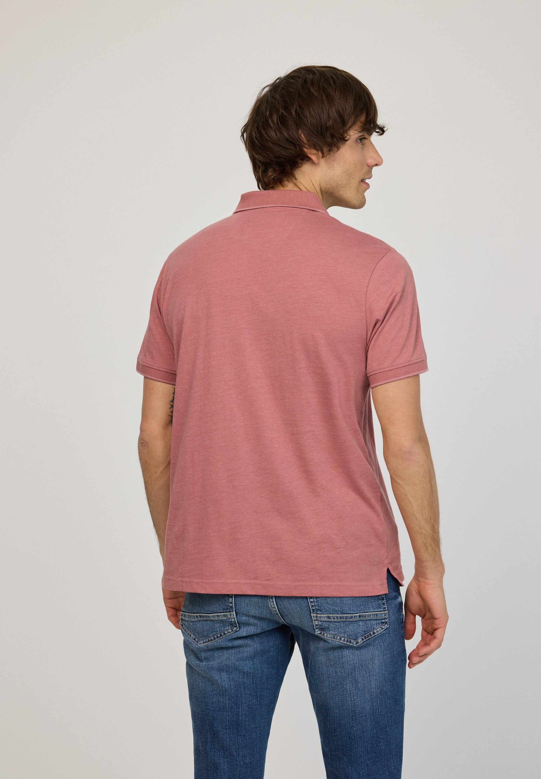 STREET ONE MEN Poloshirt im soften Baumwoll-Mix – Bild 2 von 5