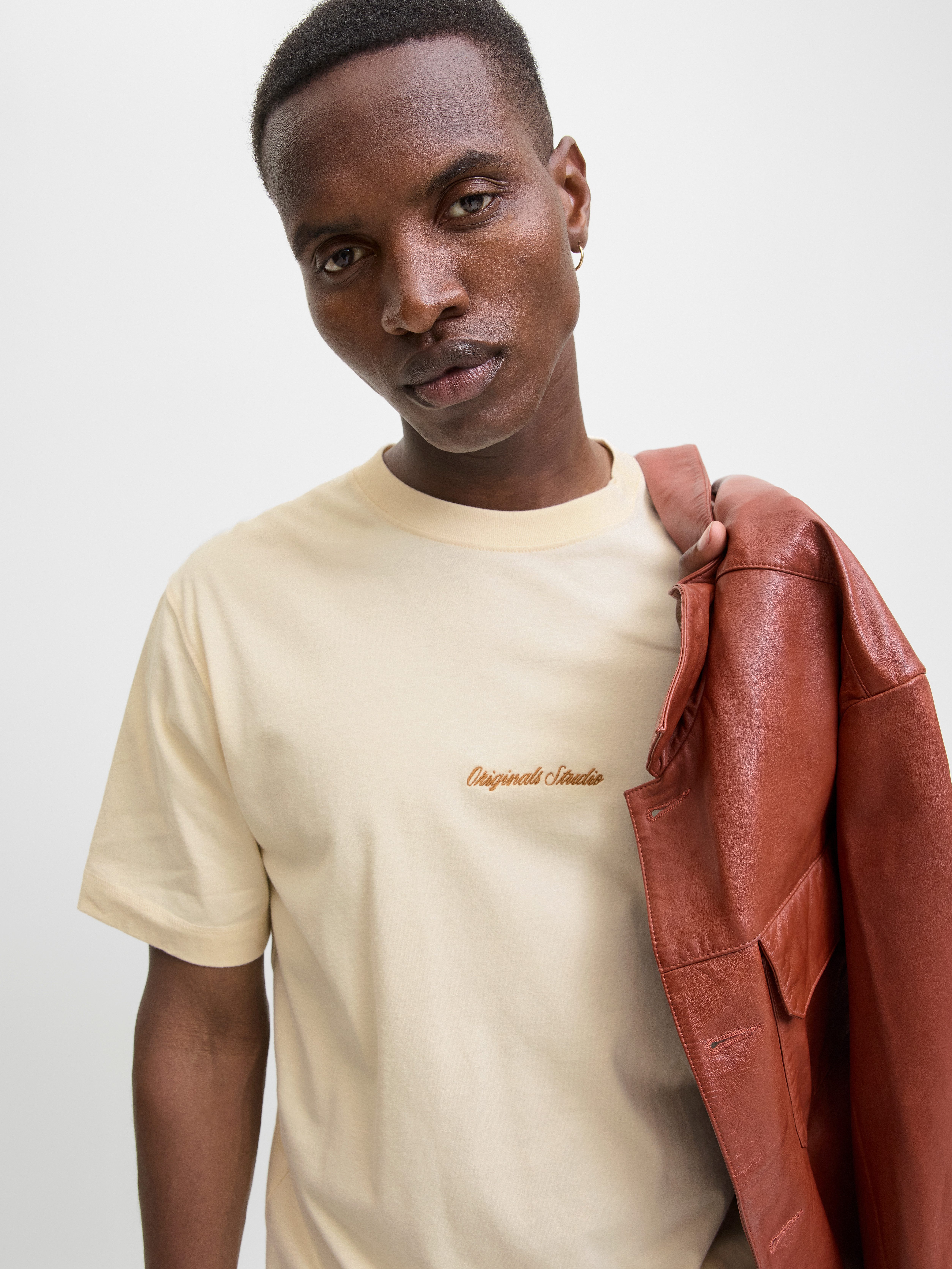 Jack & Jones Kurzarmshirt JORNORREBRO EMB TEE SS CREW NECK NOOS mit Logo Pr günstig online kaufen