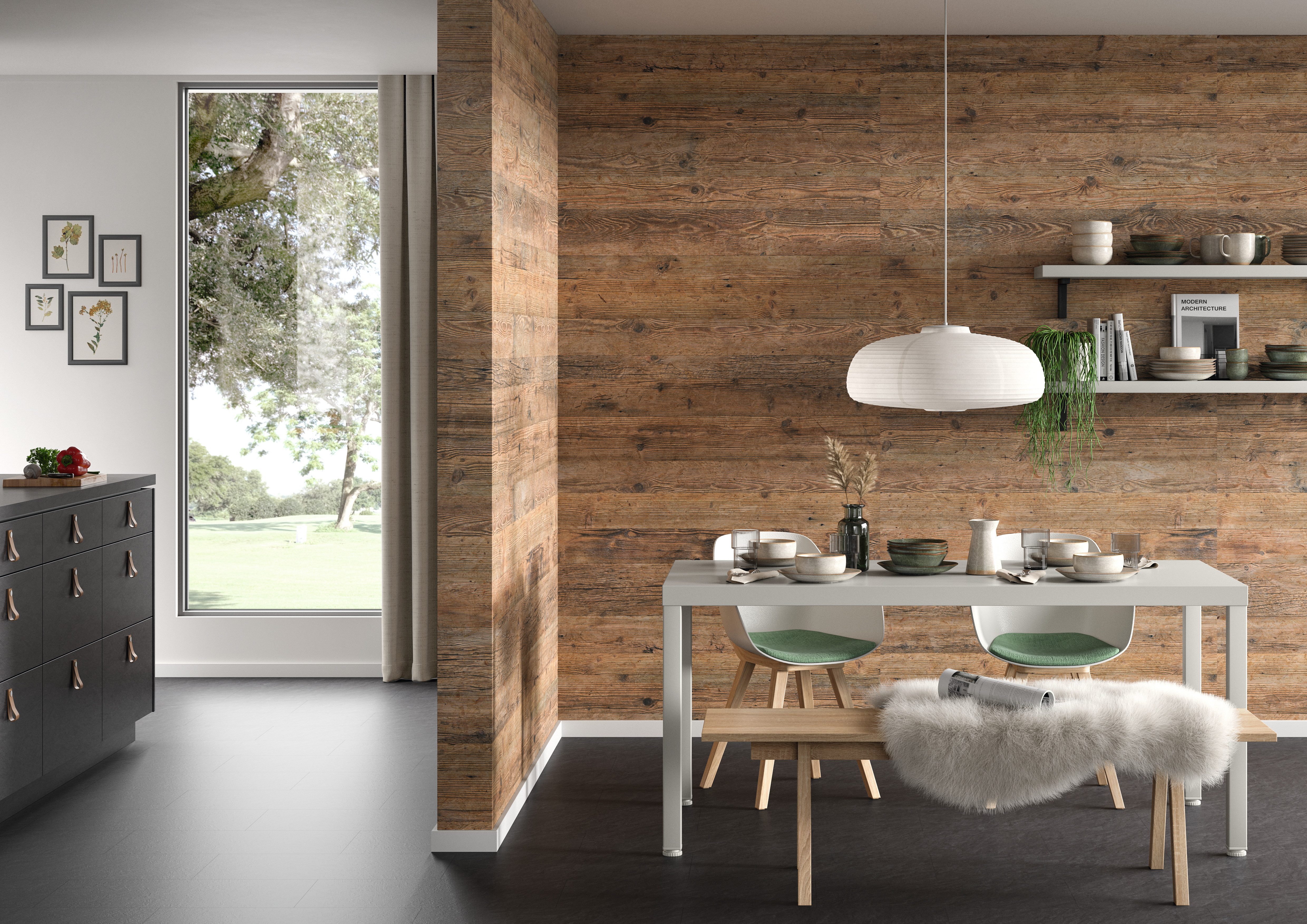 EGGER Wandpaneel EGGER Wandpaneel DecoWall DO001 Namur Fichte Natur, 2,48m²