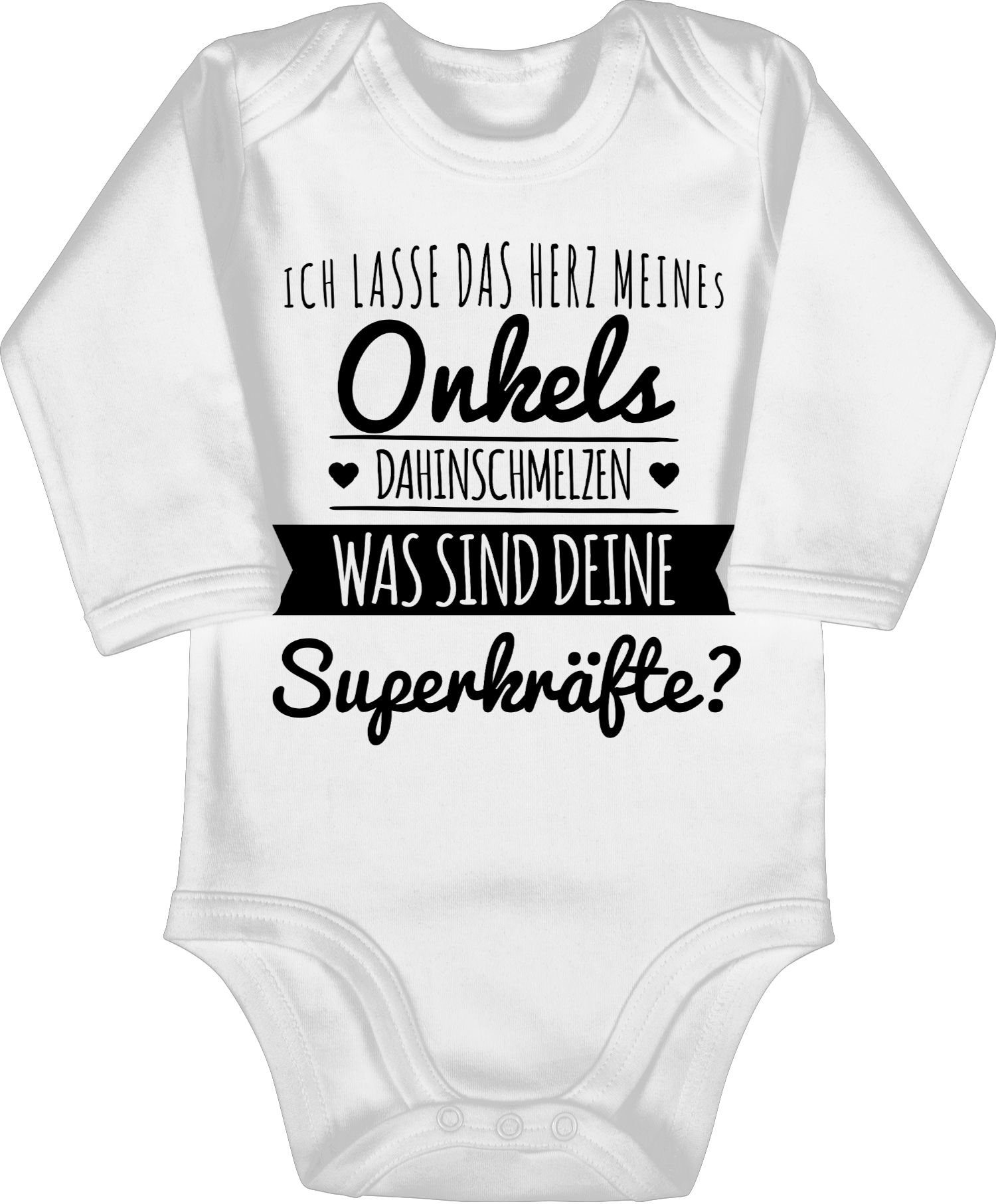 Shirtracer Shirtbody »Onkel Herz dahinschmelzen Statement Sprüche