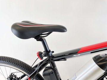 Myatu E-Bike MYATU 26 Zoll Elektrofahrrad, E-Mountainbike mit10.4AH Batterie, 21 Gang, Tretlagerschaltung, Elektro Pedelec für Herren und Damen