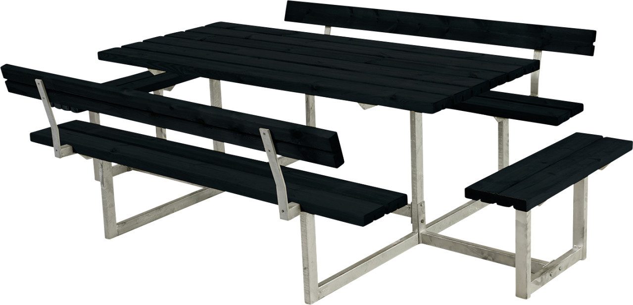 PLUS Gartenlounge-Set Plus Kombimöbel Basic 260 x 184 x 73 cm mit 2, Witterungsbeständig