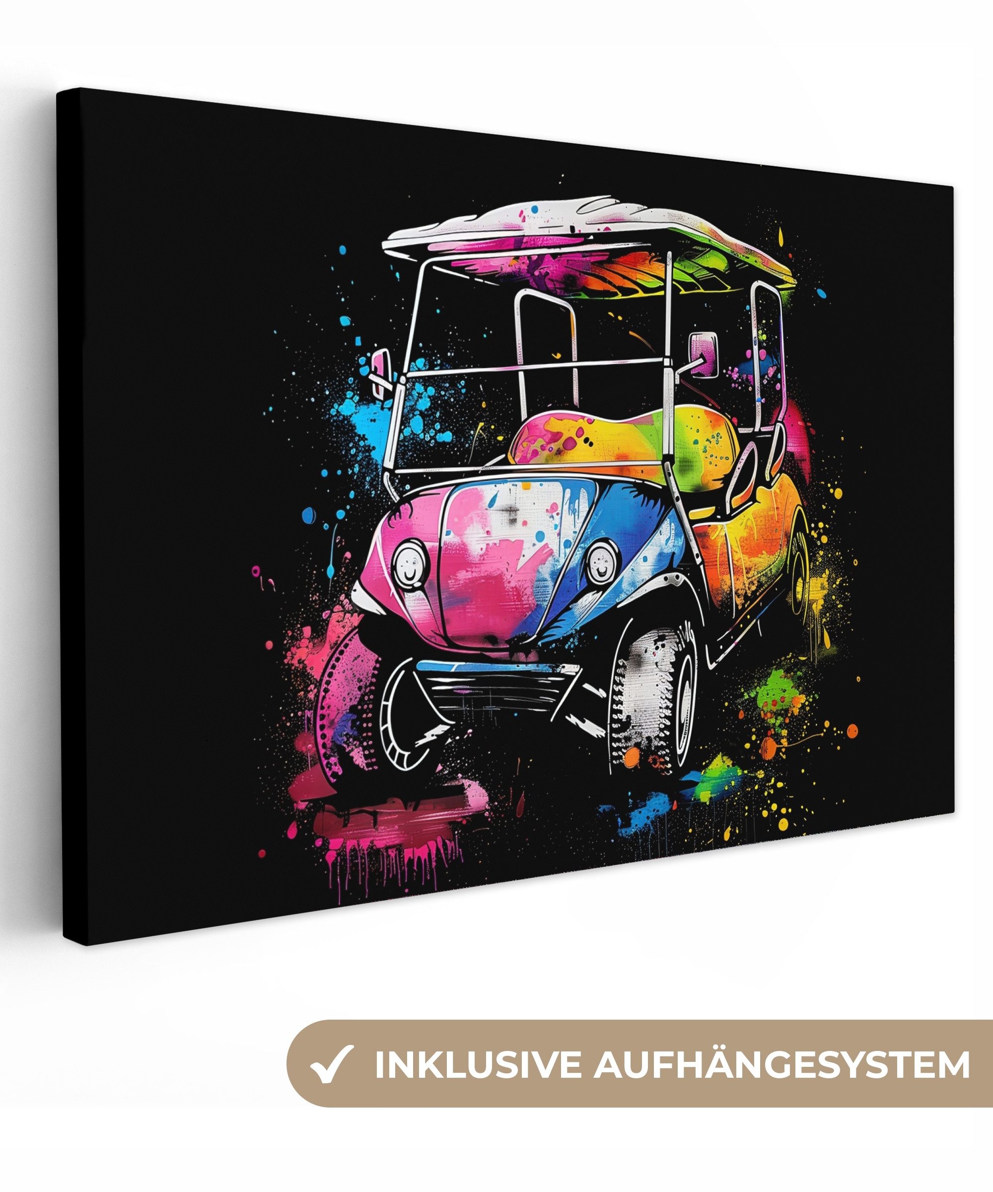 OneMillionCanvasses® Leinwandbild Graffiti - Sport - günstig online kaufen