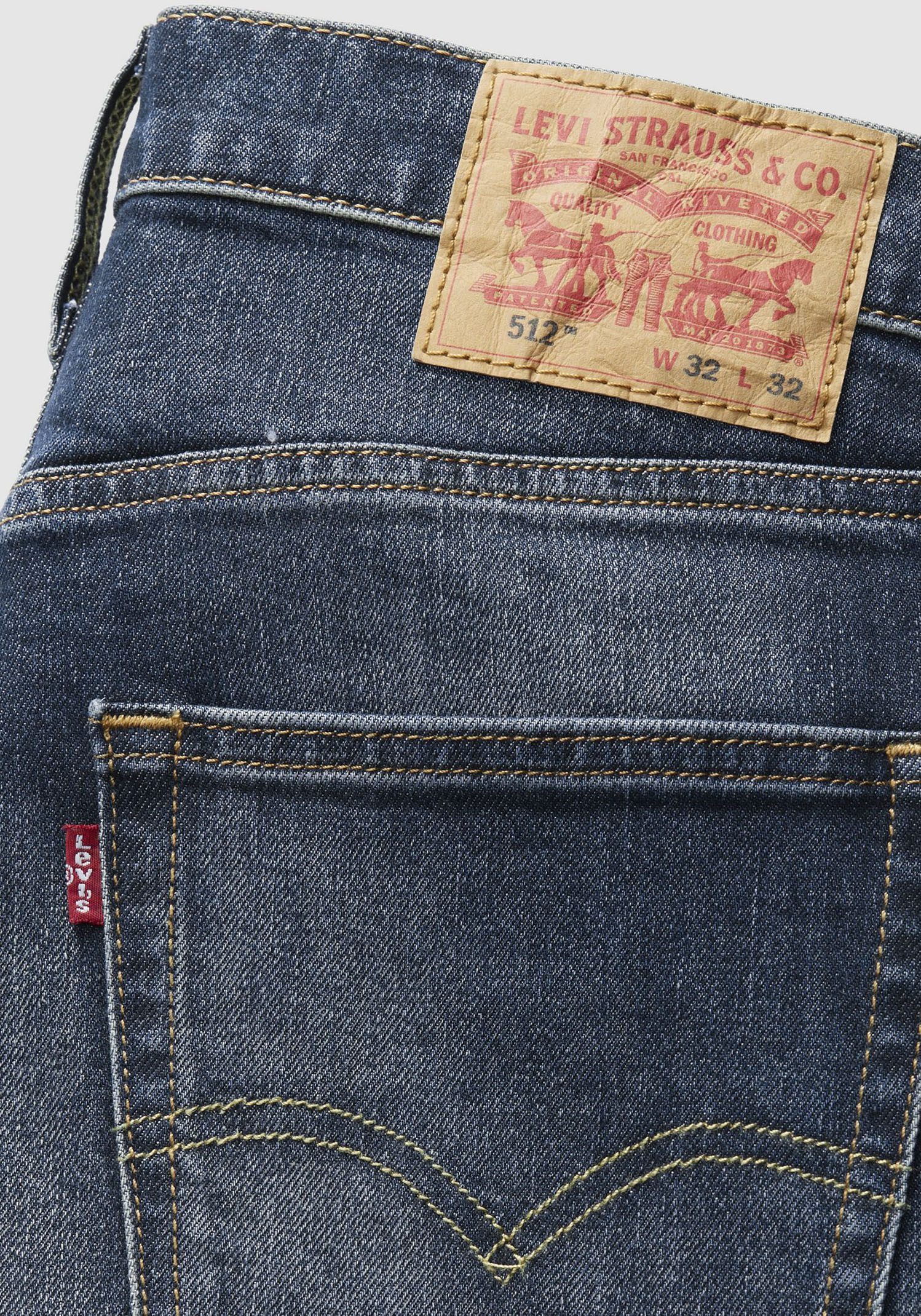 Levi's® Tapered-fit-Jeans 512 Slim Taper Fit mit Markenlabel – Bild 3 von 5