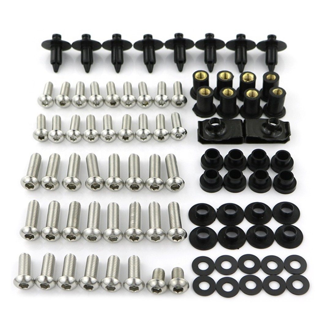 Schrauben-Set Edelstahl Verkleidungsschrauben Set für Honda CBR 1000 RR Fireblade 04