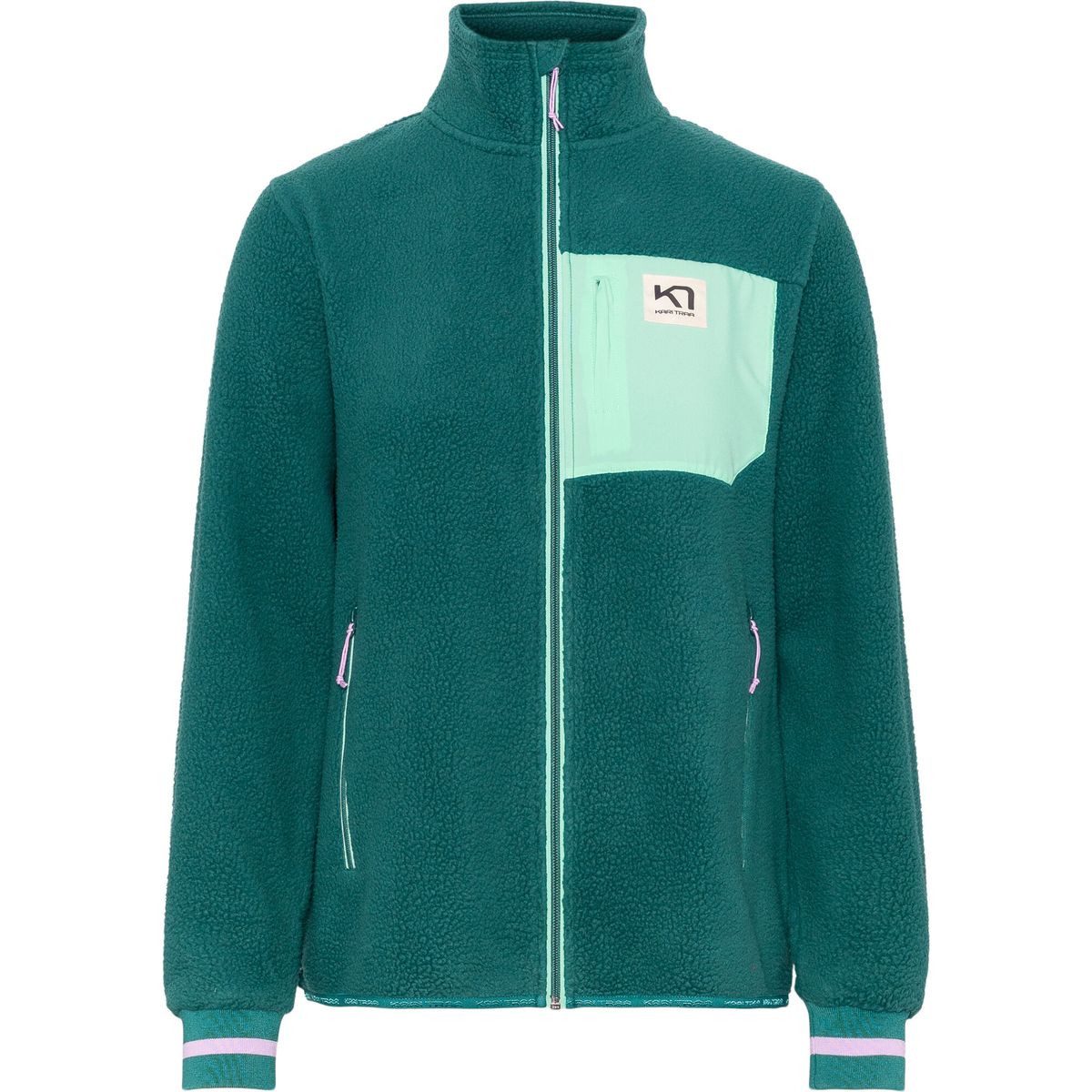Kari Traa Fleecejacke Rothe Midlayer Vielseitiger Midlayer für Outdoor-Abenteuer mit kuscheliger Wärme.