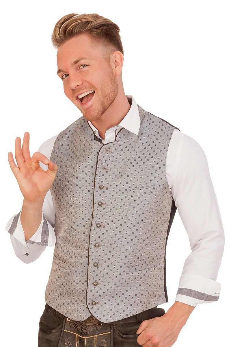 Stockerpoint Trachtenweste Trachtenweste - PINO - hellblau