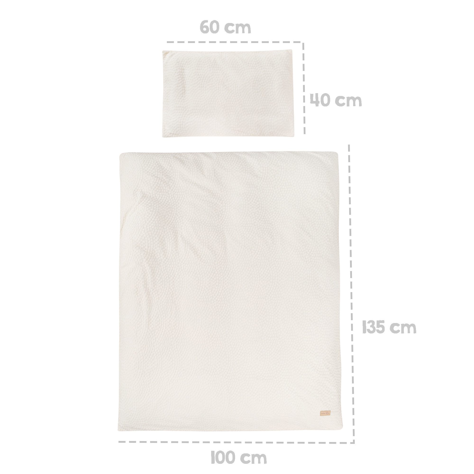 roba® Kinderbettwäsche Lil Planet - BIO BAUMWOLLE - versch. Farben - weicher Stoff, aus Jersey, 2 teilig, 100 x135 cm, Bettwäsche Kinderbett & Babybett - Jungen – Bild 3 von 5