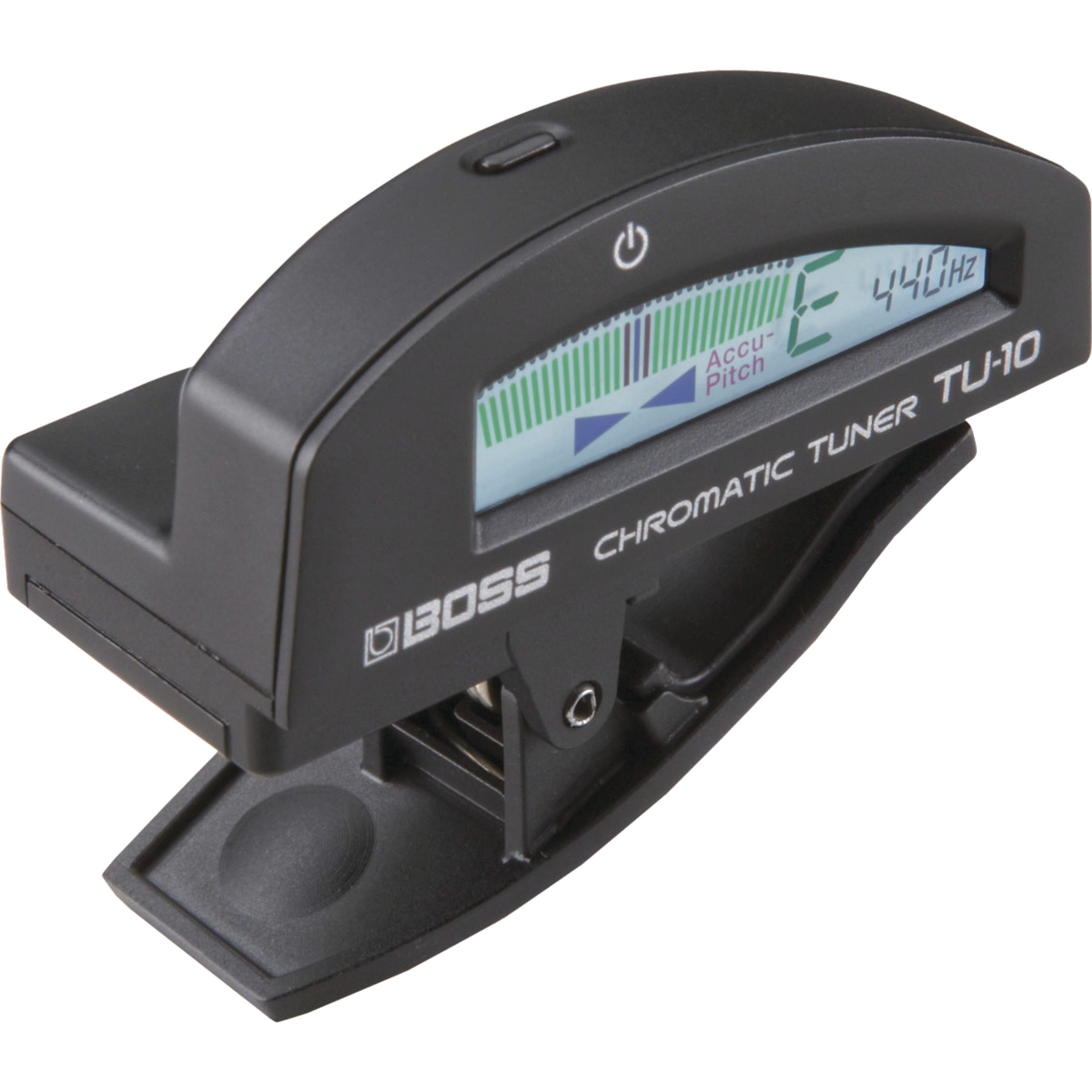 BOSS Stimmgerät, (TU-10-BK Clip-on Tuner Black), TU-10-BK Clip-on Tuner Black - Stimmgerät