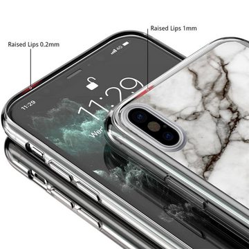 CoolGadget Handyhülle Handy Case Silikon Motiv Series für Apple iPhone XS 5,8 Zoll, Hülle mit hochauflösendem Muster für iPhone X / XS Schutzhülle