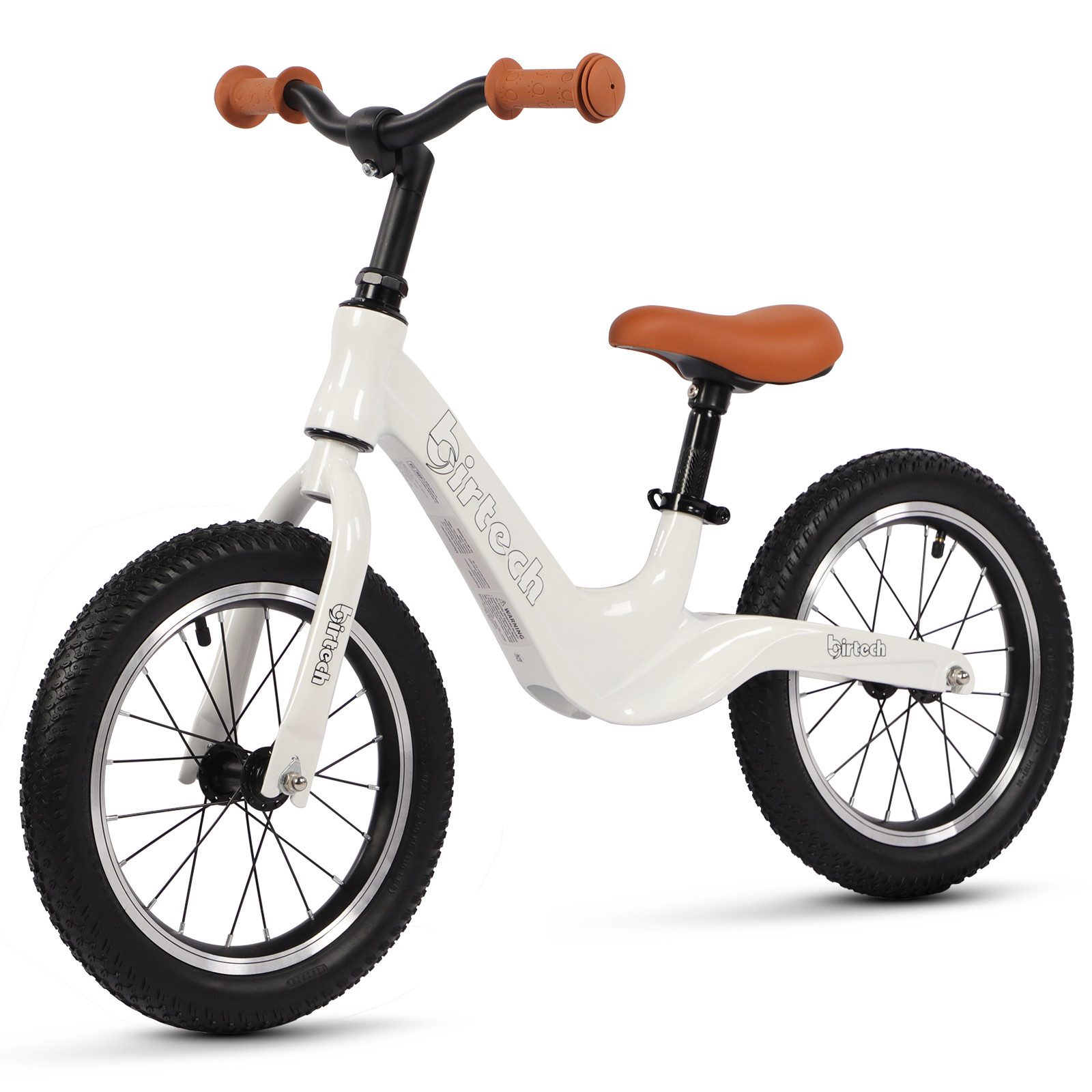H.yeed Laufrad mit Magnesiumrahmen für Jungen und Mädchen von 3, 4, 5, 6 Jahren 14 Zoll, pedalloses Kinderlaufrad