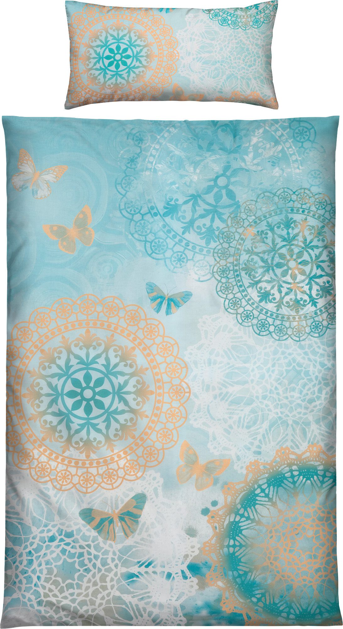 REDBEST Bettwäsche Bettwäsche, Renforcé, Viskose-Renforcé Ornamente