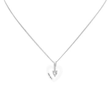 Stella Maris Collier-Set Anziehende Halskette mit 3 Diamanten