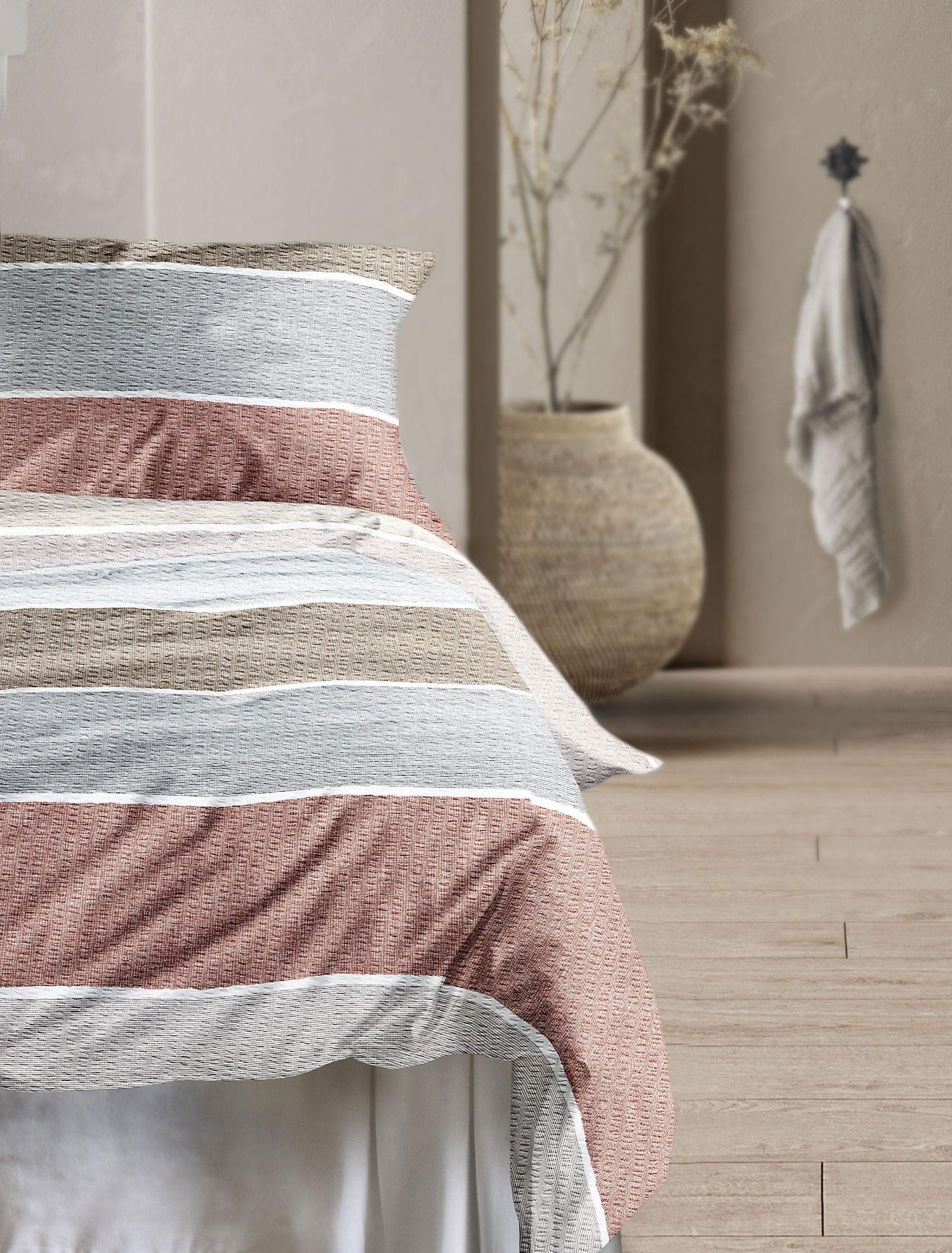 Irisette Bettwäsche Easy 8608, Seersucker, 2 günstig online kaufen