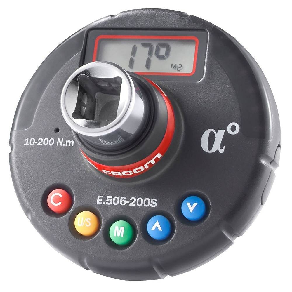 Facom Drehmomentschlüssel Drehmoment Winkel-Adapter 1/2″ E.506-200S