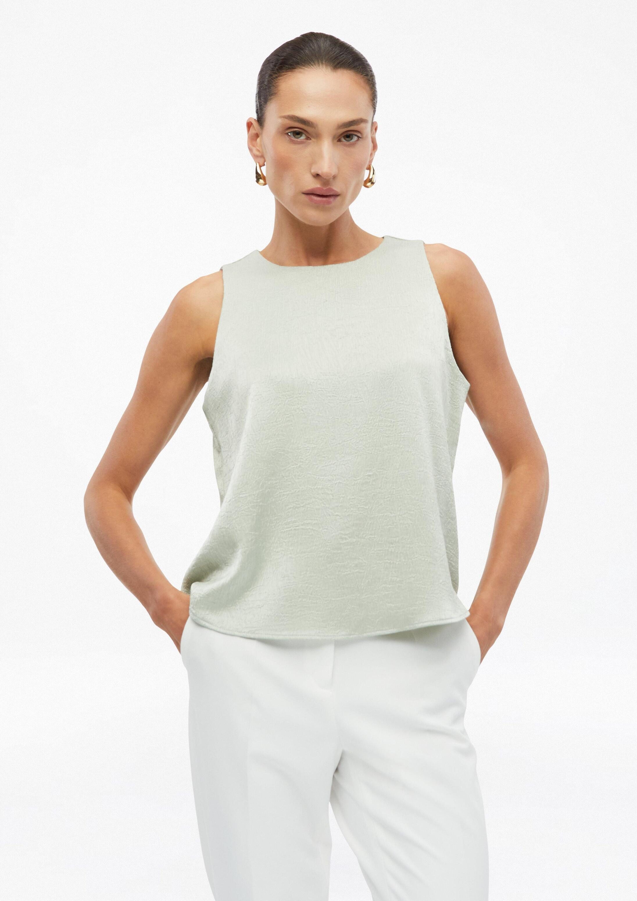 s.Oliver Blusentop Bluse Satiniertes Top