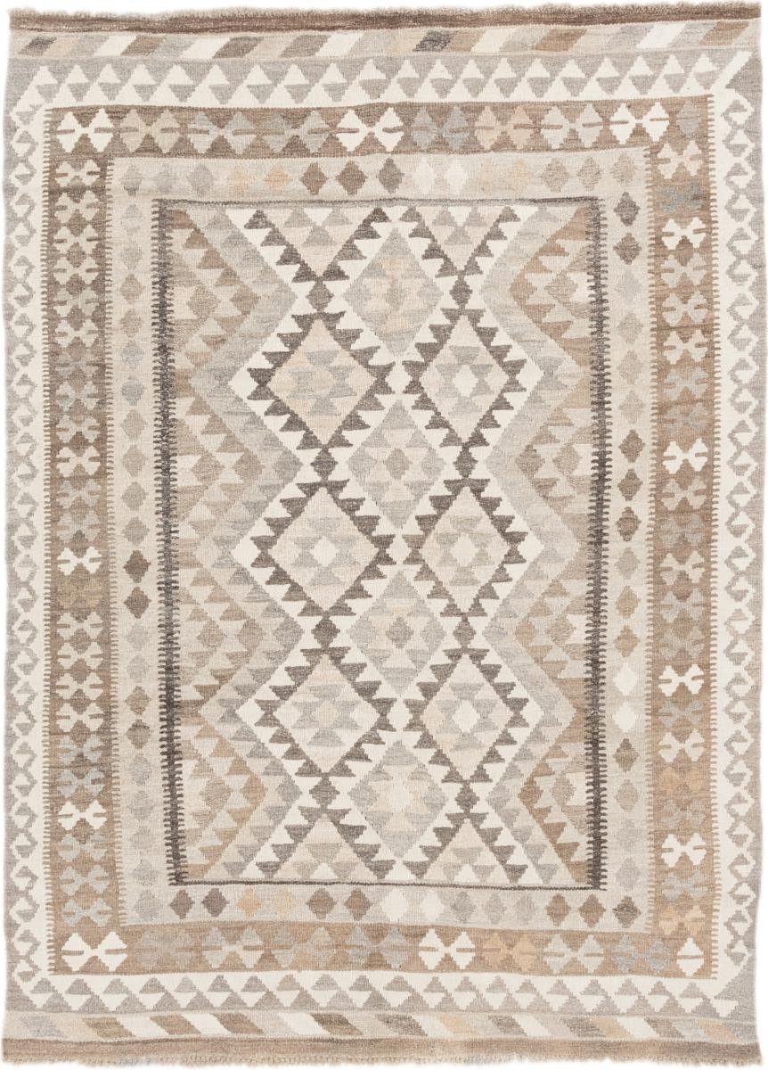 Orientteppich Kelim Afghan Heritage 128x174 Handgewebter Moderner Orientteppich, Nain Trading, rechteckig, Höhe: 3 mm