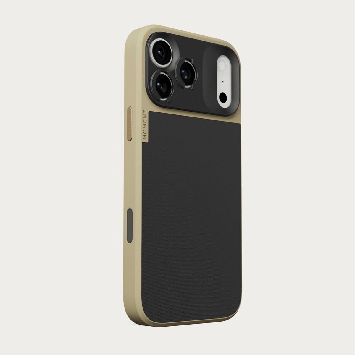 MOMENT Smartphone-Hülle Camera Case for iPhone 17 Pro Max with MagSafe Tan