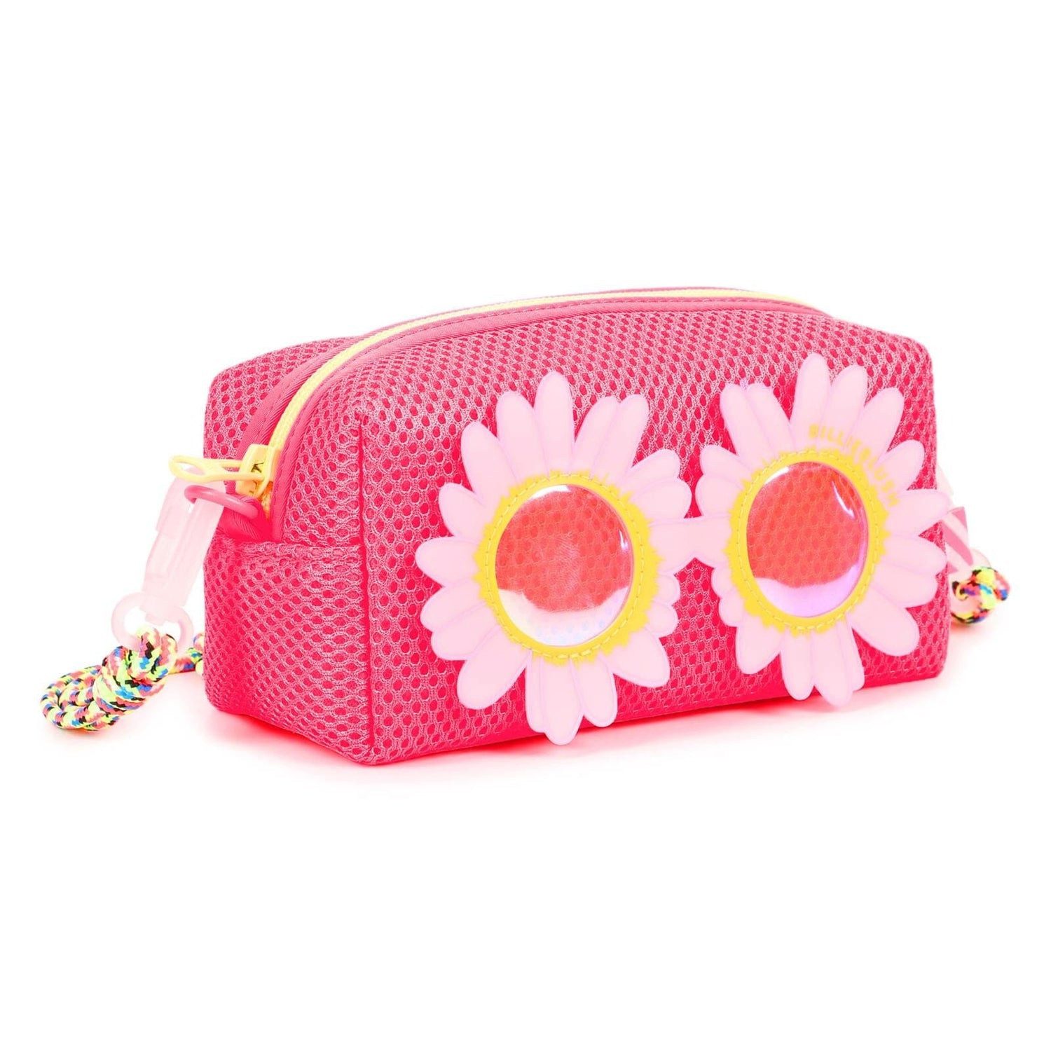 Billieblush Umhängetasche BILLIEBLUSH Federmäppchen mit Schulterriemen in knalligem Pink