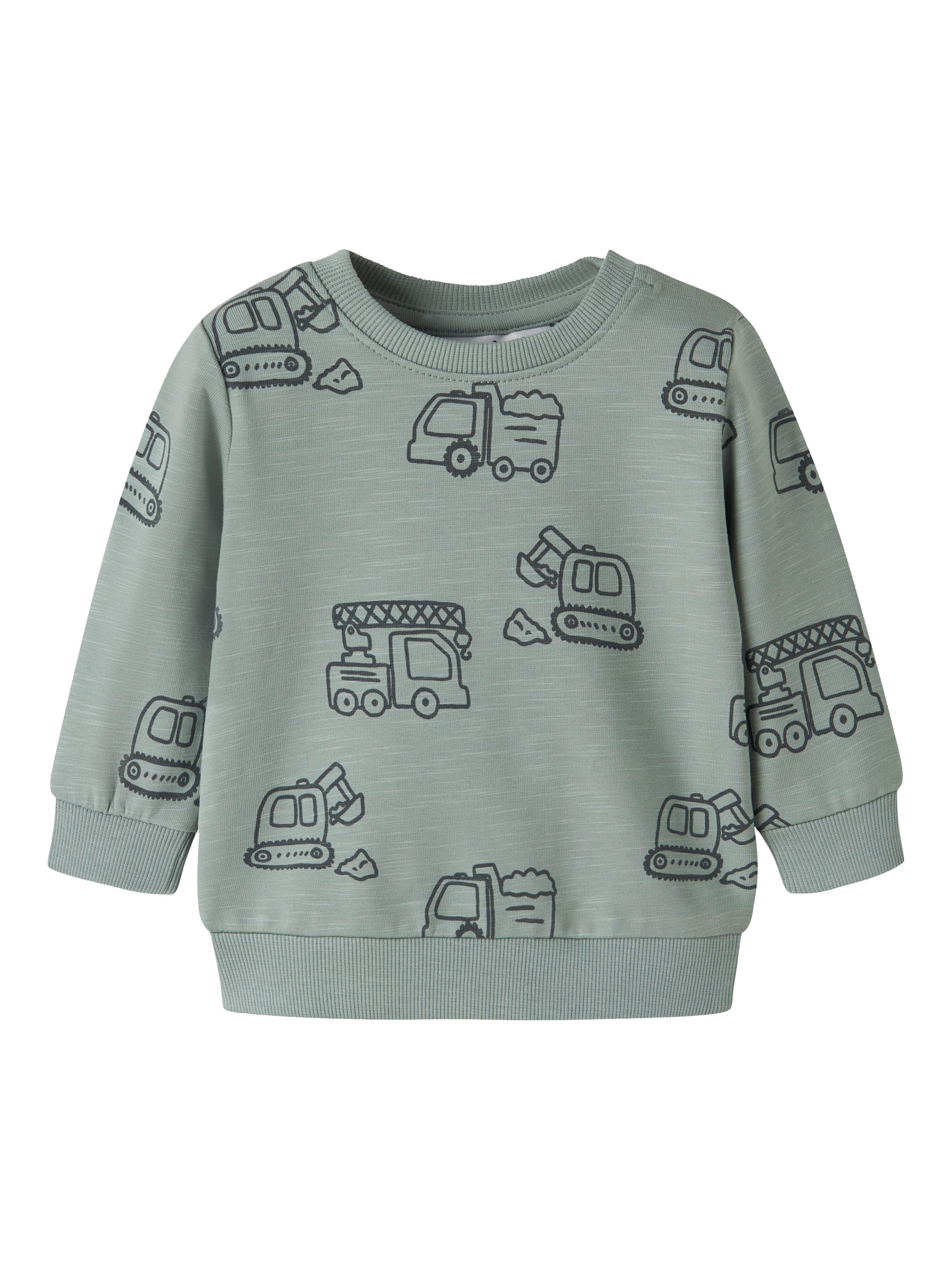 Name It Sweatshirt NBMKOMMA LS SWEAT UNB Baumwollmischung, regular fit