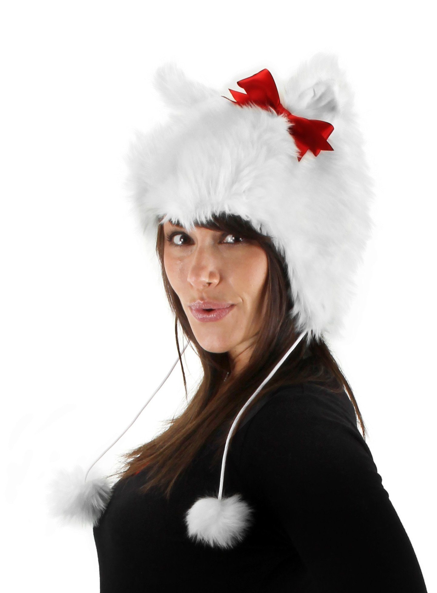 Elope Kostüm Kätzchen Wintermütze, Die etwas andere Kopfbedeckung für kalte Tage