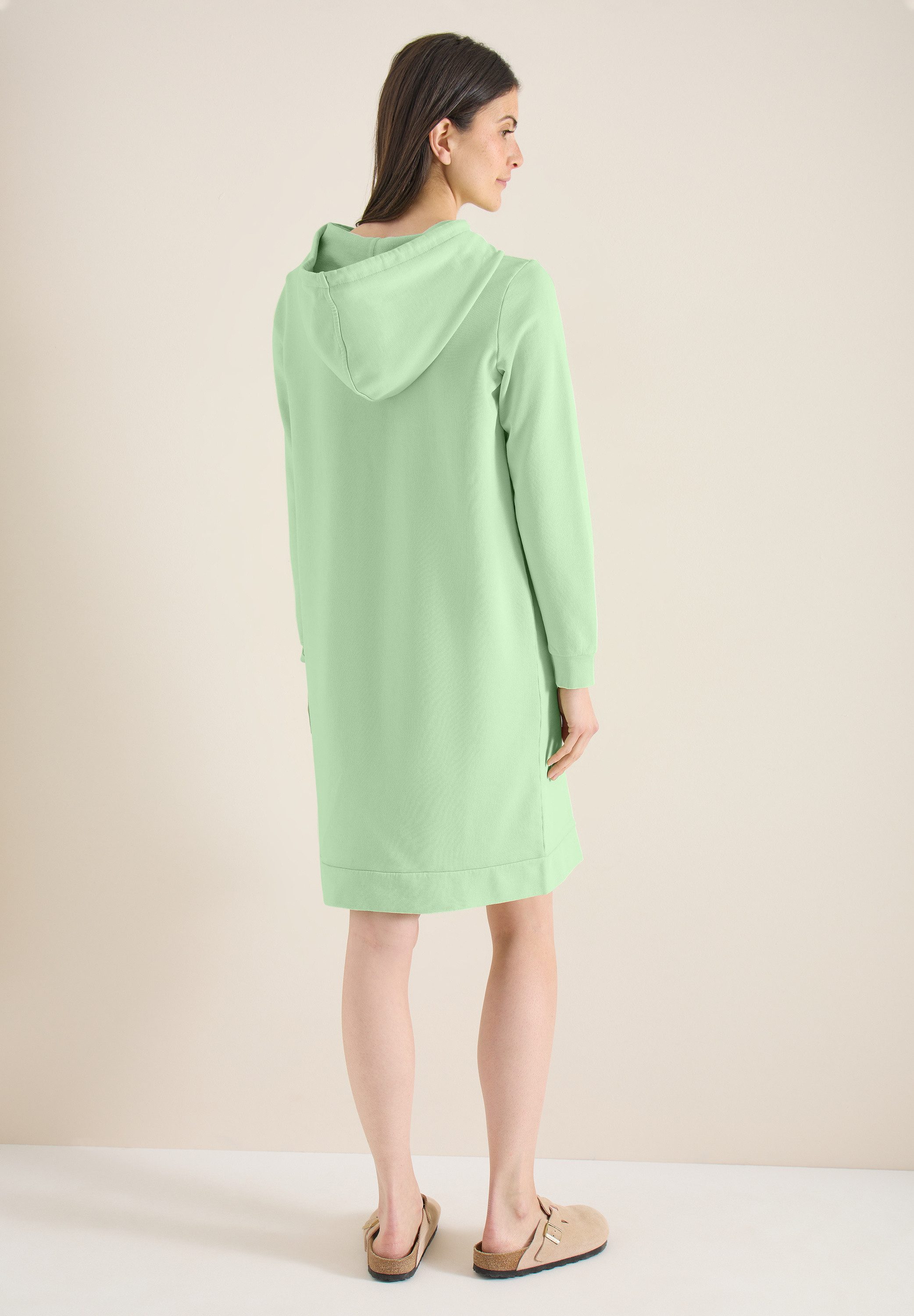 CECIL Sweatkleid mit Kapuze