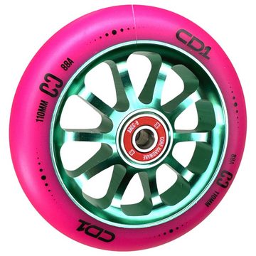 Core Action Sports Stuntscooter Core CD1 Stunt-Scooter Rolle 110mm Petrol/Pu Pink