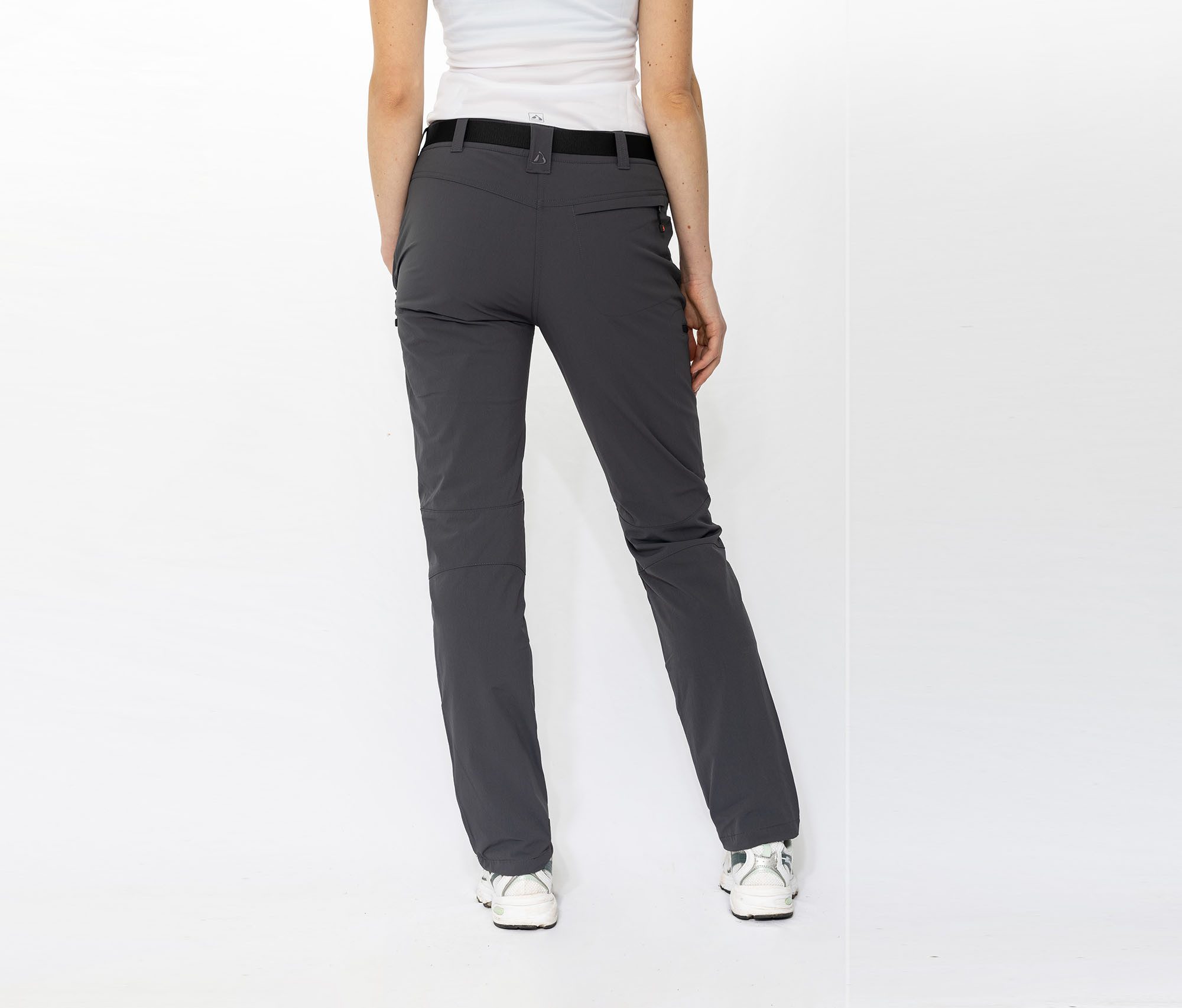 Bergson Outdoorhose TERRA (slim) Damen Winter-Wanderhose, warm gefüttert, elastisch, Normalgrößen, dun
