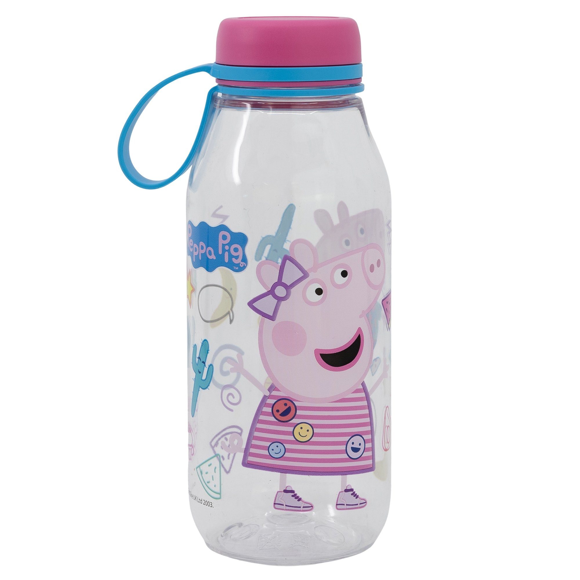 Peppa Pig Trinkflasche Peppa Pig Wutz George Sportflasche Wasserflasche, Flasche 460 ml