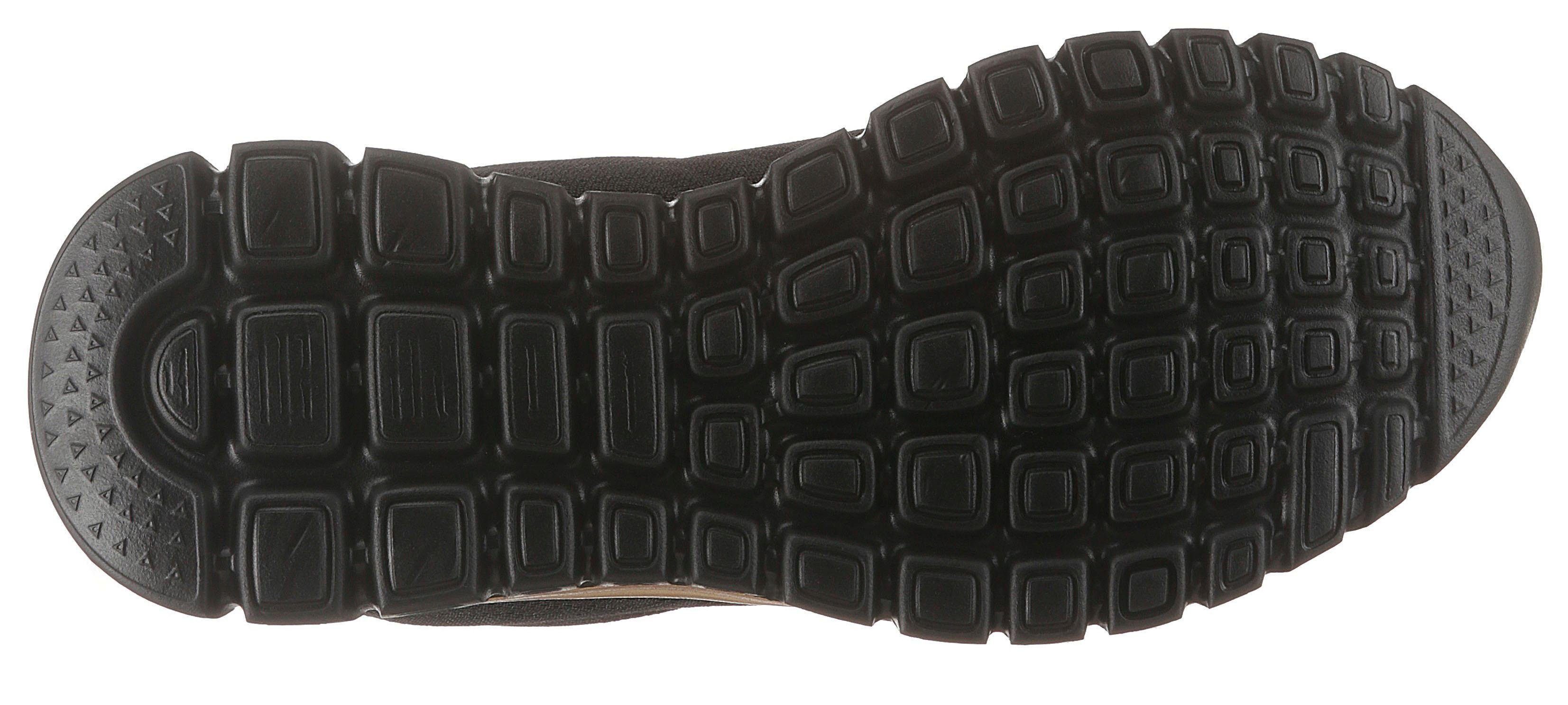 Connected Sneaker mit Graceful Foam Skechers Get Memory schwarz-goldfarben - Dämpfung durch