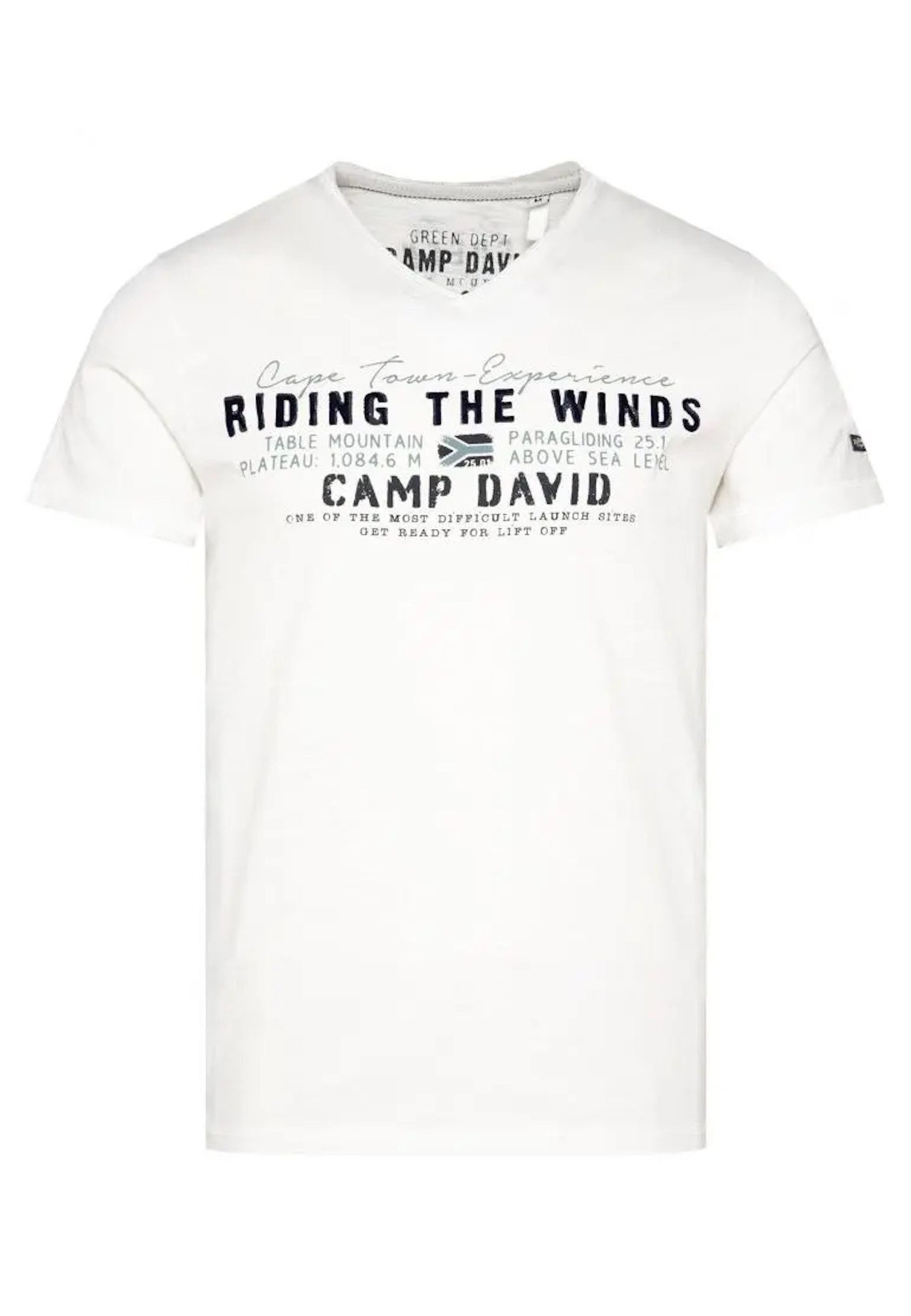 CAMP DAVID T-Shirt T-Shirt PARAGLIDING CAPE günstig online kaufen