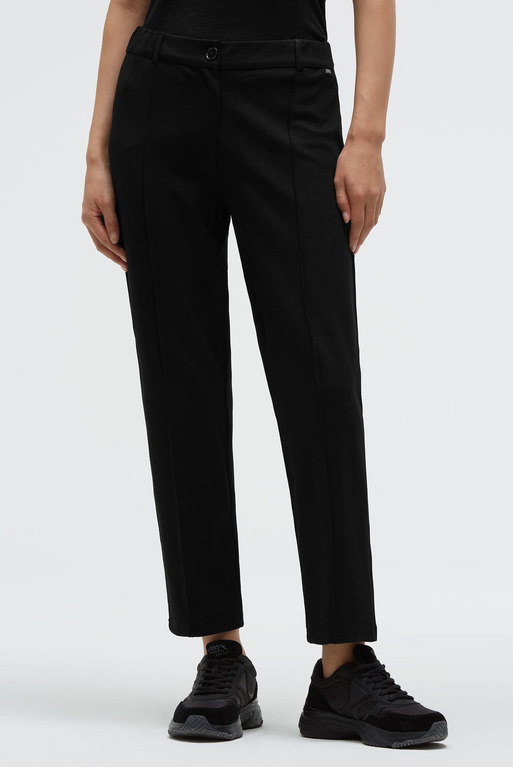 SOCCX Stoffhose mit Elastikbund günstig online kaufen