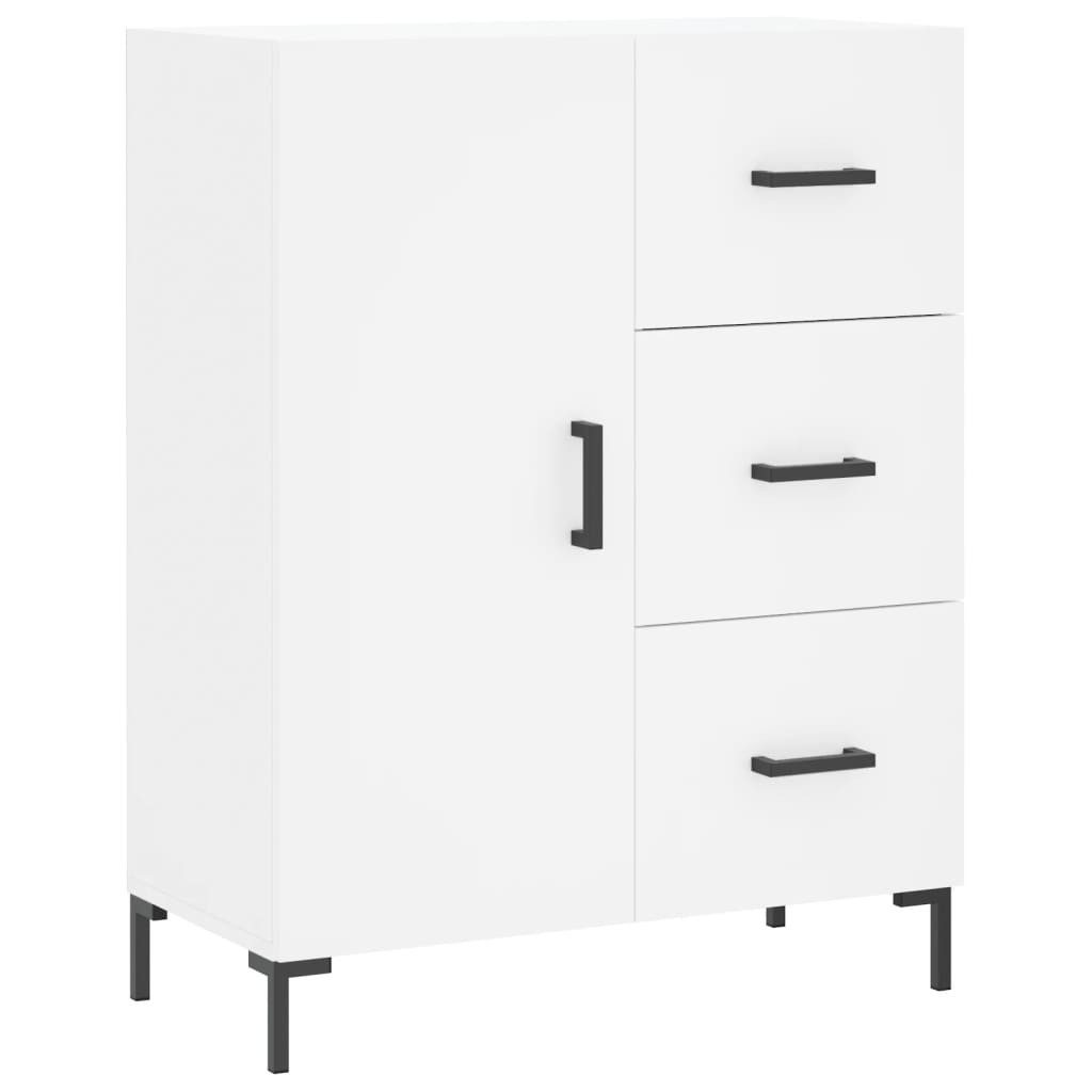 Sideboard Sideboard Weiß 69,5x34x90 cm Holzwerkstoff