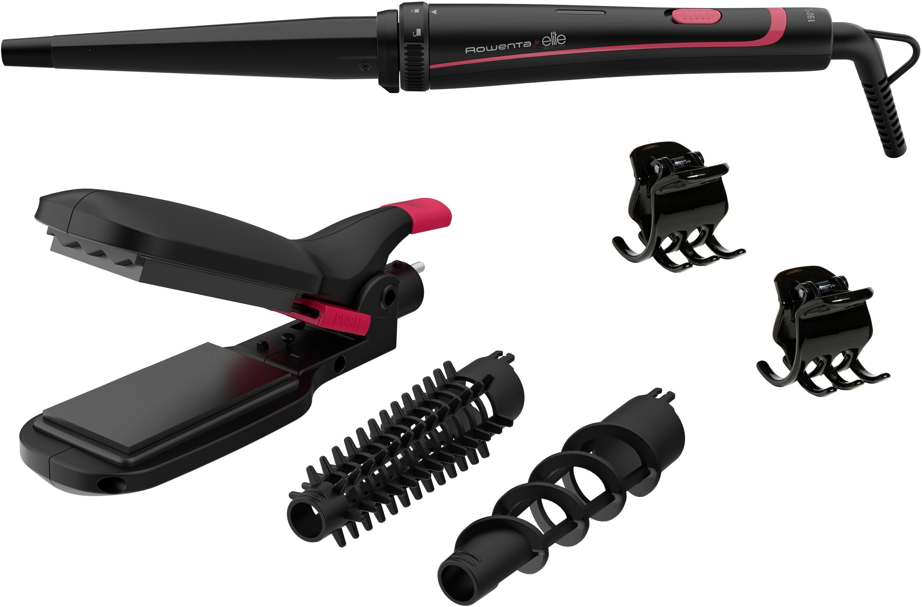 Rowenta Multihaarstyler CF4222 Elite Infinite, 9 in 1 Styler, Smart-Switch-System