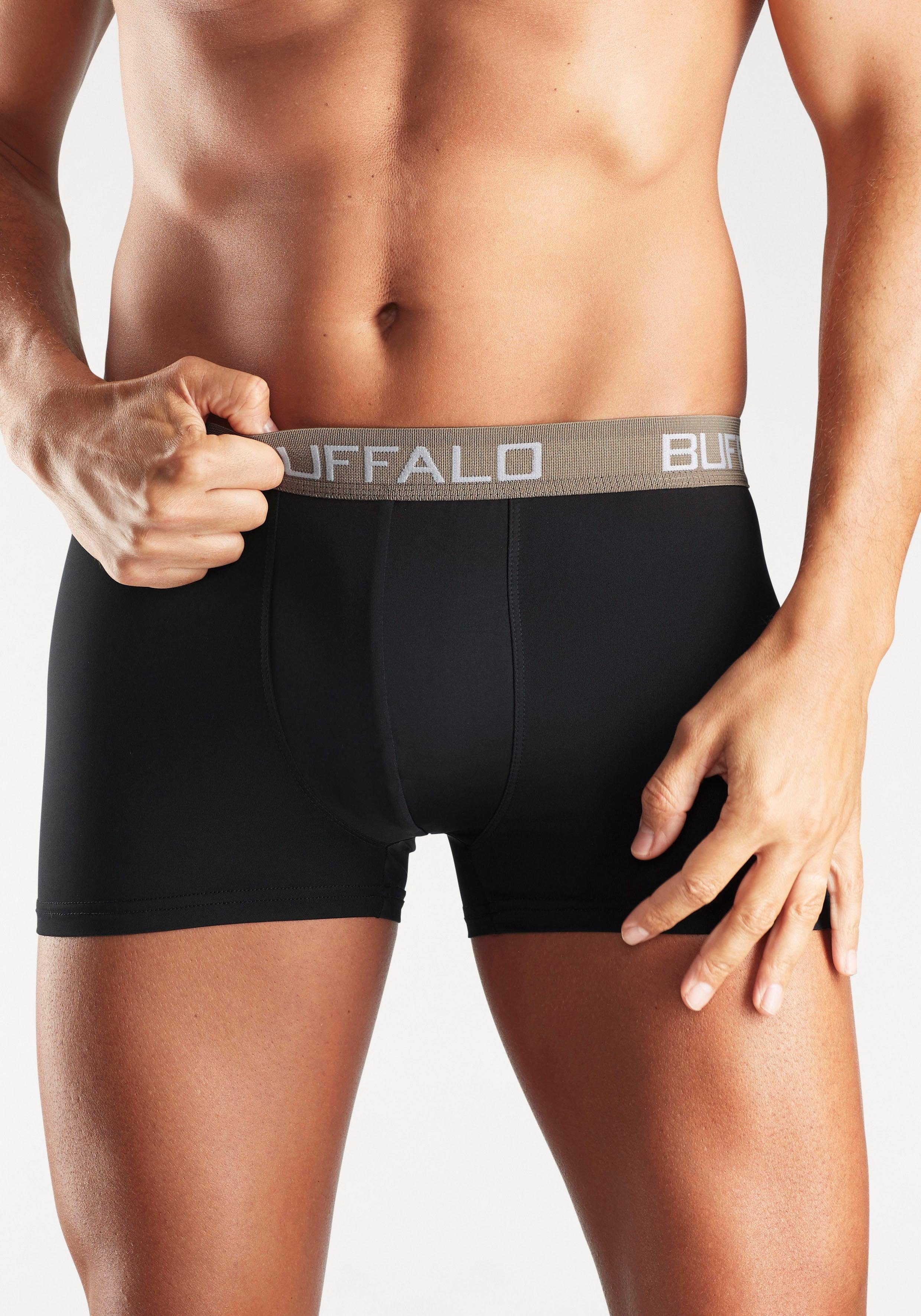 Buffalo Boxer Boxershorts für Herren (Packung, 4-St) aus Baumwoll-Mix – Bild 5 von 5