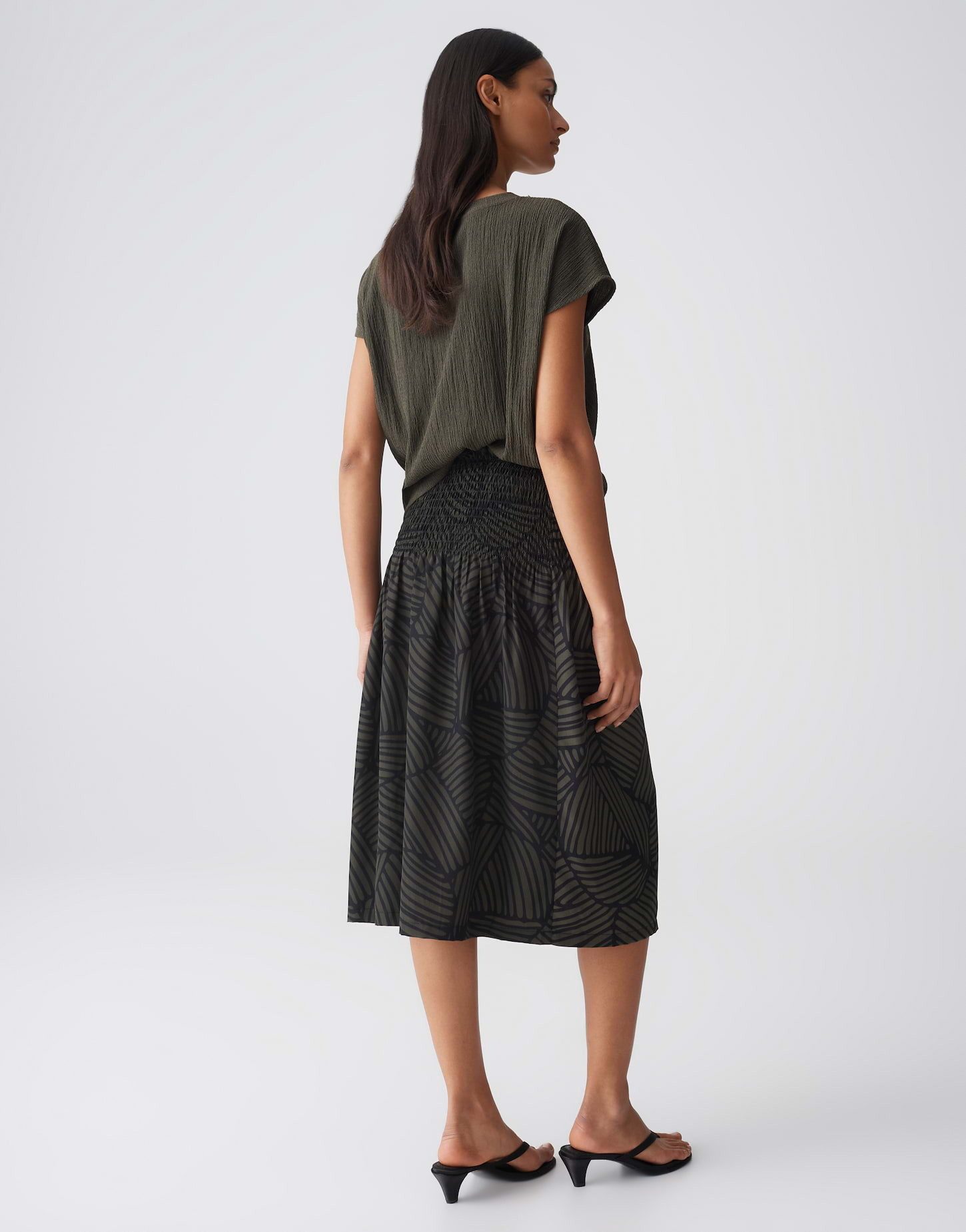 OPUS Midirock Ropani botanical Ideal für entspannte Casual Looks im Alltag