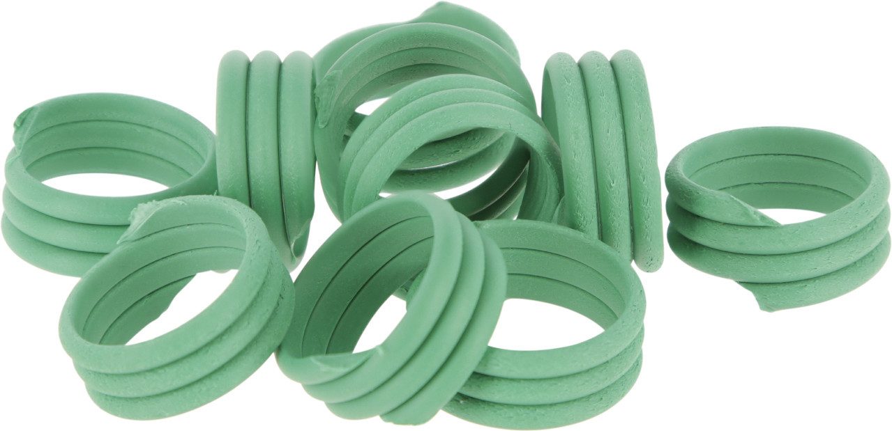 Kerbl Hühnerstall Kerbl Spiralring 16 mm grün