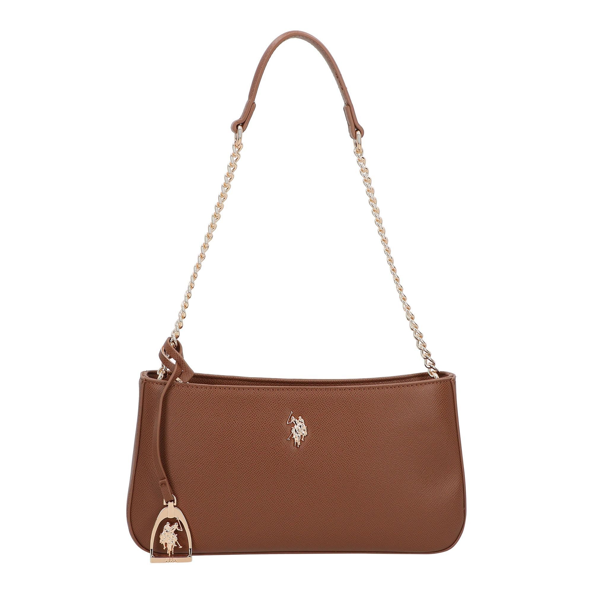 U.S. Polo Assn. Schultertasche Jones, Polyurethan günstig online kaufen