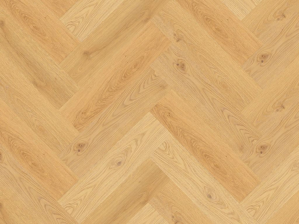Check Vinylboden Herringbone Eiche – Fischgrät Klick Vinyl, robust -2072H;2074H:etc.-, inkl. Trittschall Premium, Packung, In 1 Packung: 20 Paneele - 1,752m², NK 42, 5,5 mm