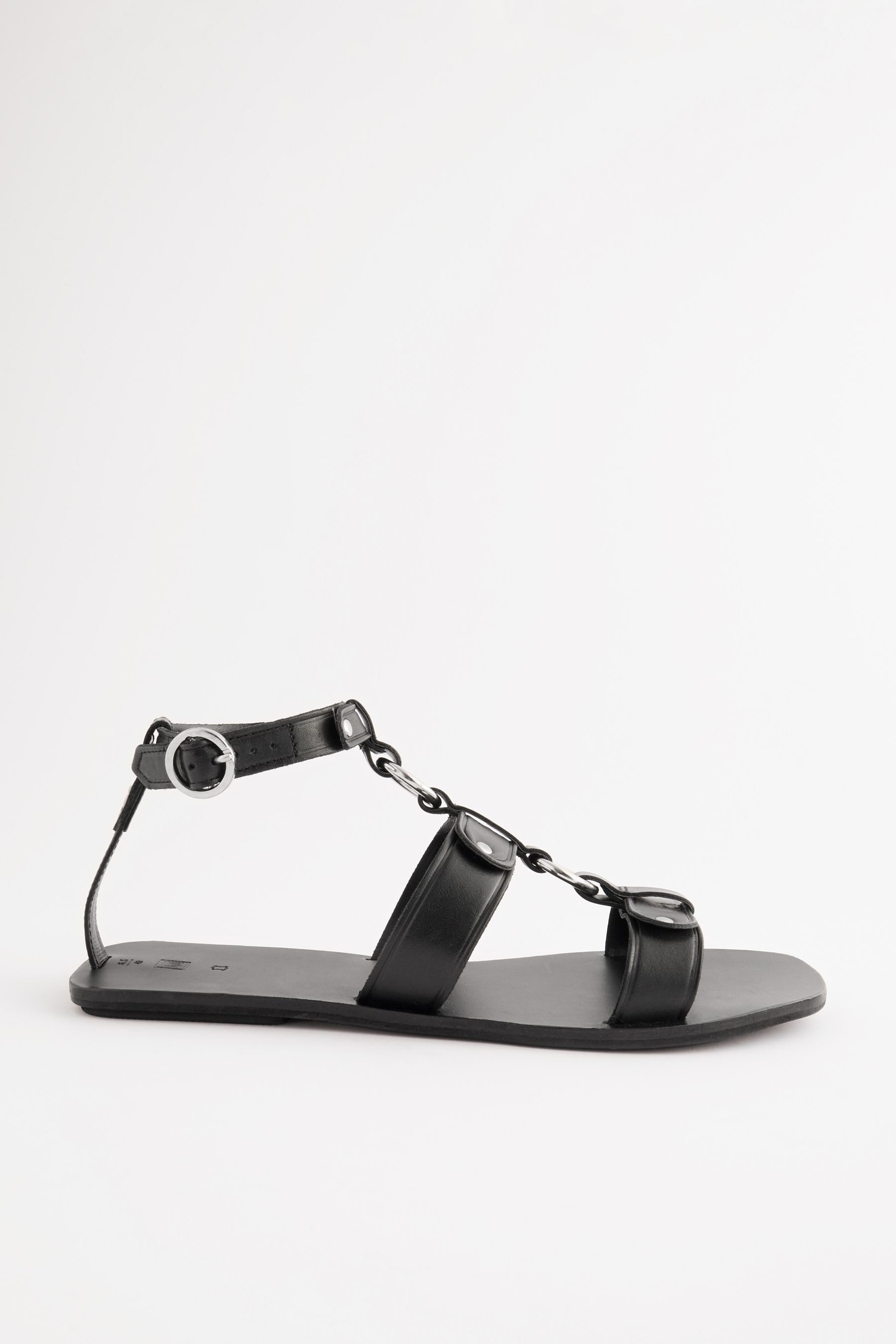 Next Ledersandalen mit Ringdetail Sandale (1-tlg) günstig online kaufen