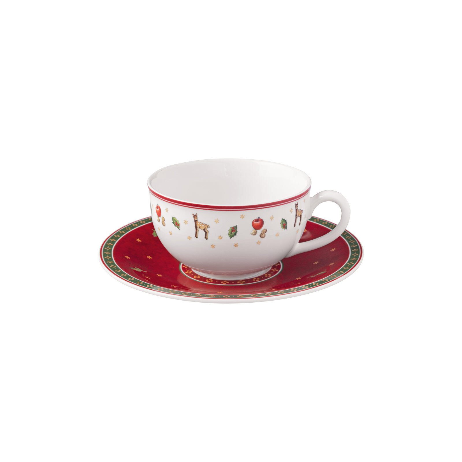 Villeroy & Boch Tasse Toy's Delight Milchkaffeetasse mit Untertasse, 2-tlg., Porzellan