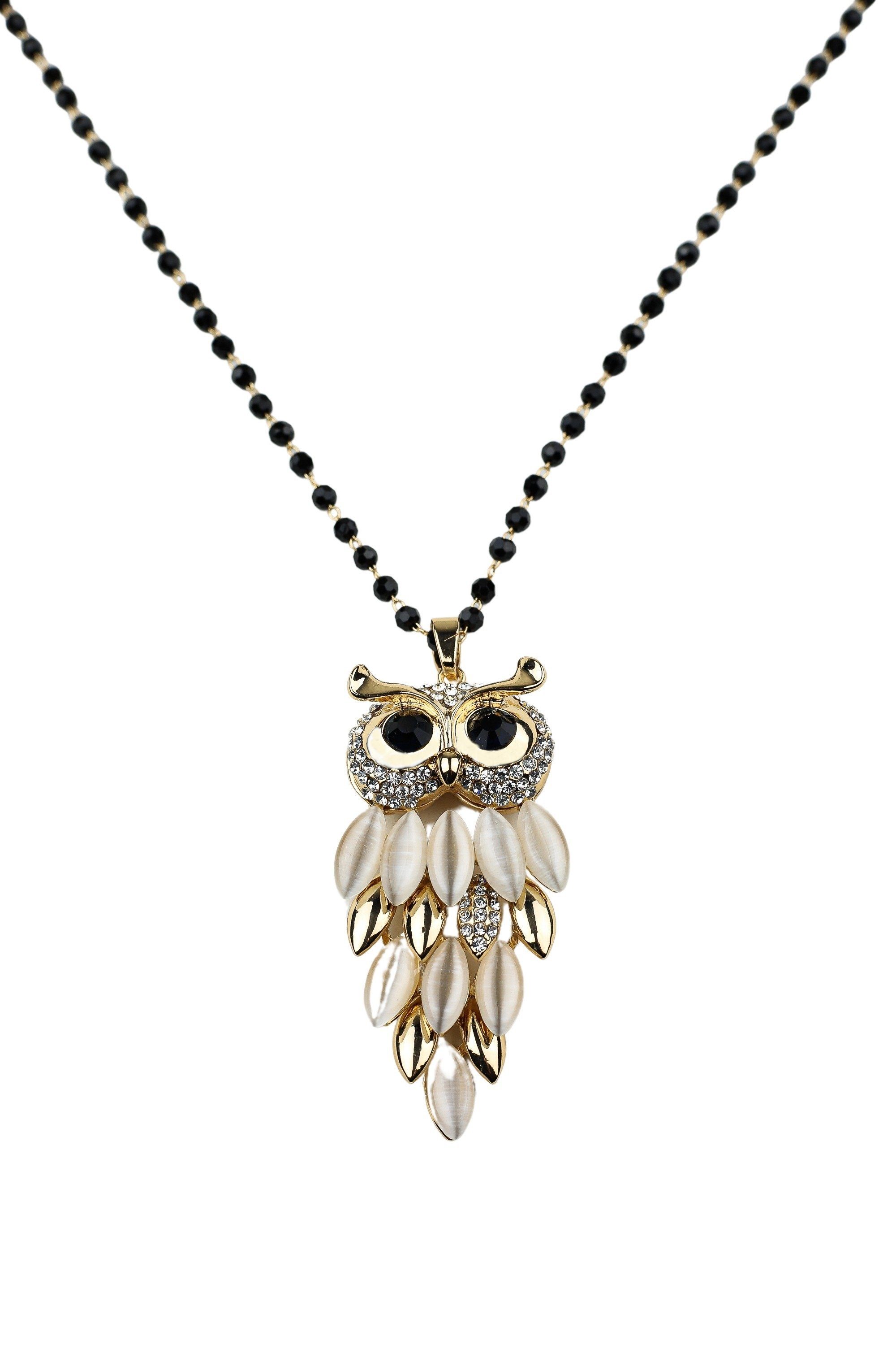 COLLEZIONE ALESSANDRO Lange Kette Peking, mit echten Glassteinen