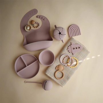 Mushie Teller Teller Soft Lilac Silikon