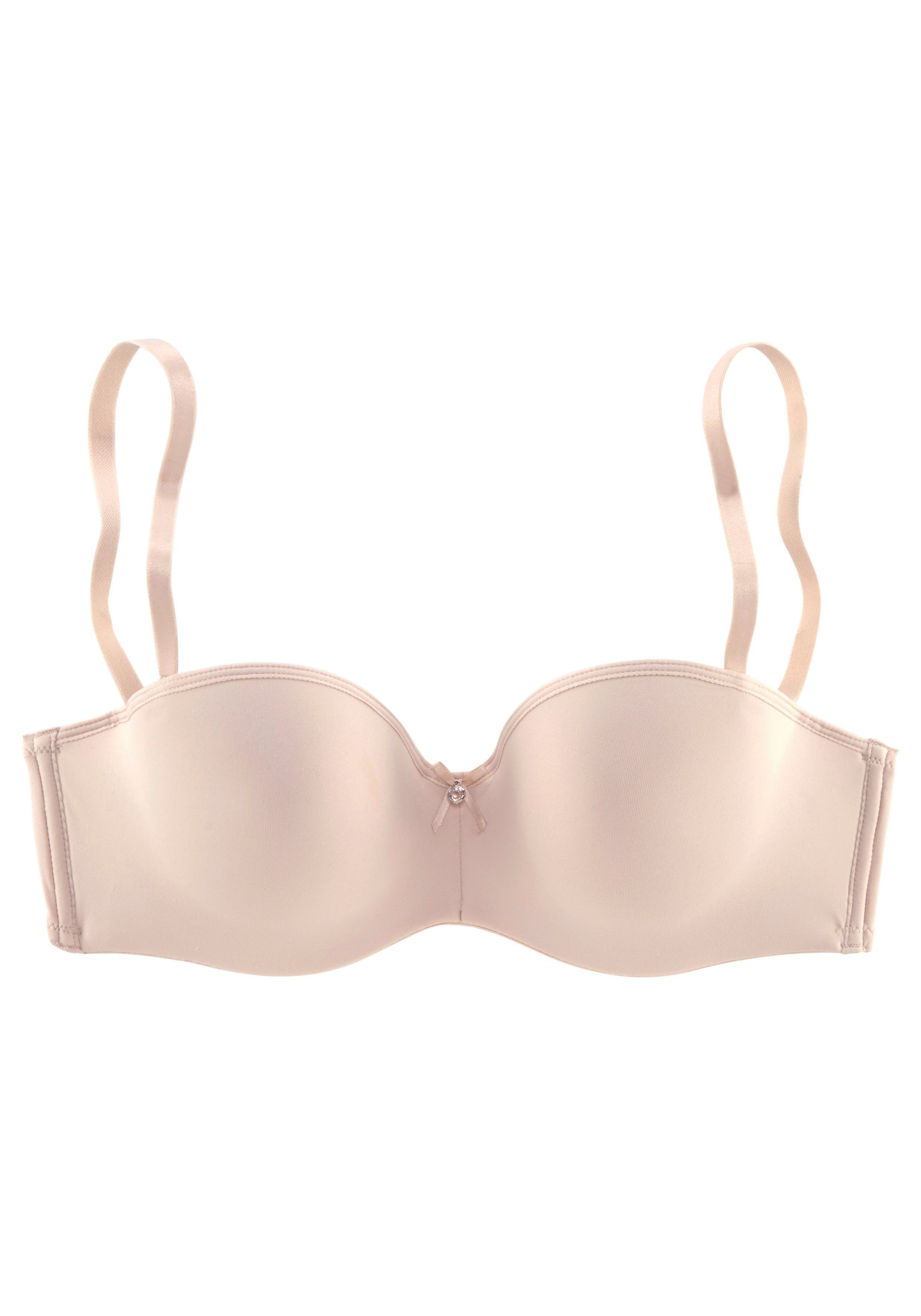 LASCANA Multiway-BH mit abnehmbaren, normalen und transparenten Trägern