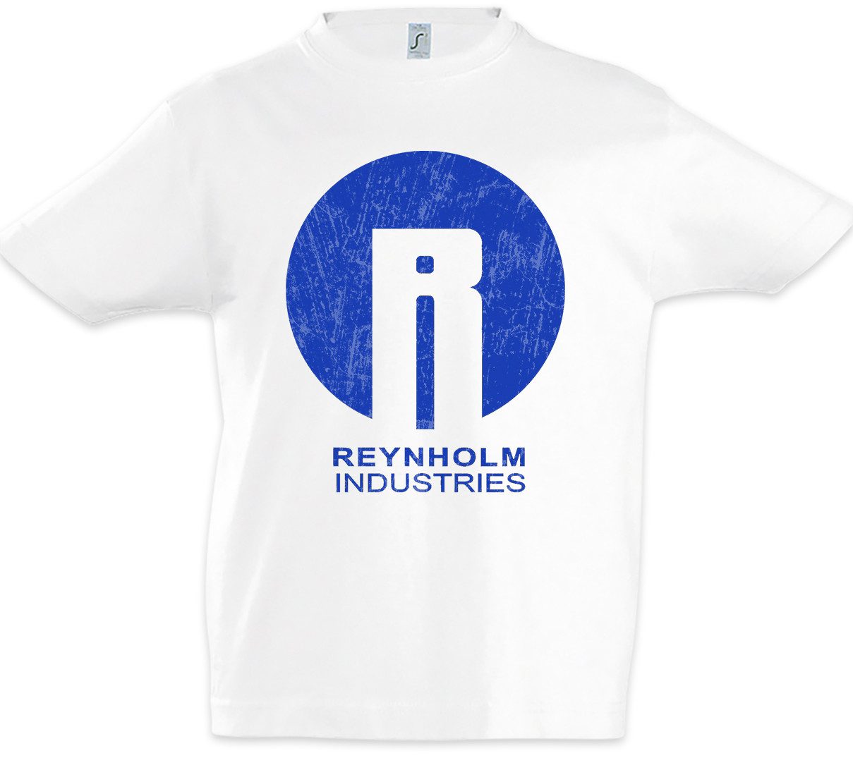 Print-Shirt Reynholm Industries II Kinder T-Shirt The IT TV Series Serie Crowd